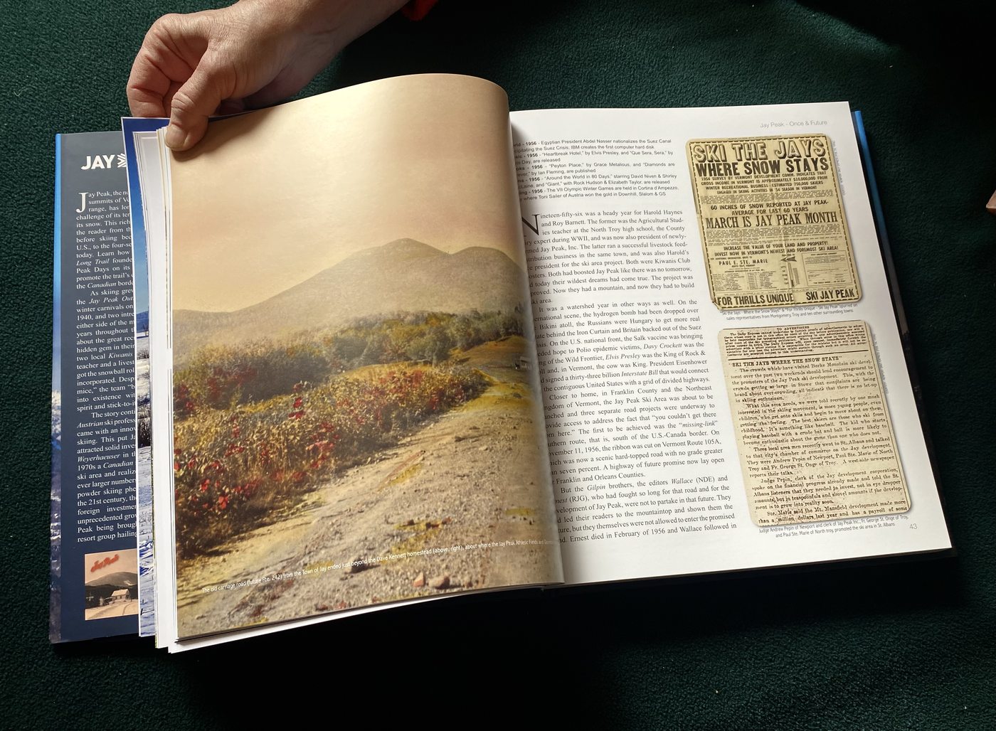 Interior spread 4 from Jay Peak Once and Future