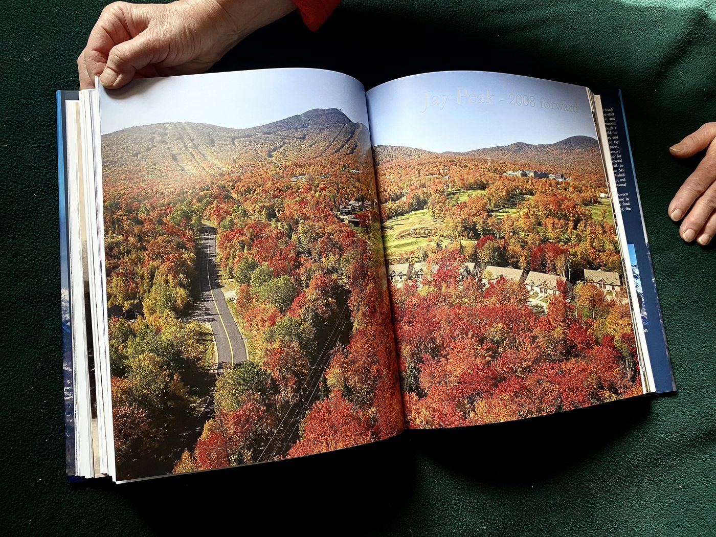 Interior spread 8 from Jay Peak Once and Future